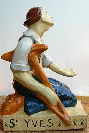 Saint Yves entre le riche et le pauvre [titre attribué]