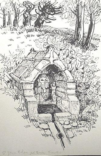 Briec : Fontaine St Yann Bolan [titre attribué]