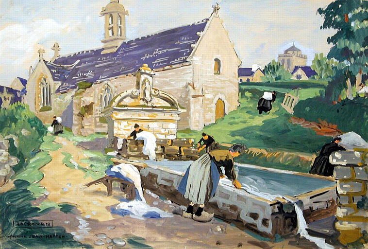 Locronan : fontaine N. D. de Bonne Nouvelle [titre attribué]
