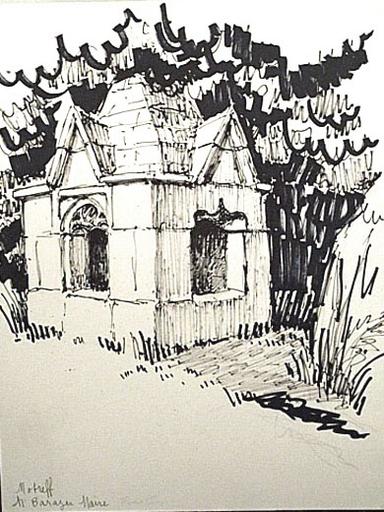 Motreff : fontaine en bord de route