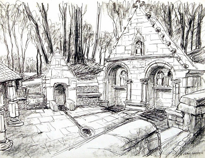 Les trois fontaines de Ste Noyale [titre attribué]