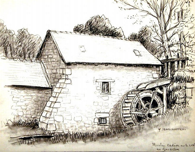 Moulin Cadiou sur le Lin en Goudelin (titre inscrit)