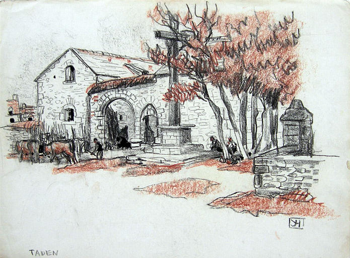 Taden, double porte de ferme [titre attribué]