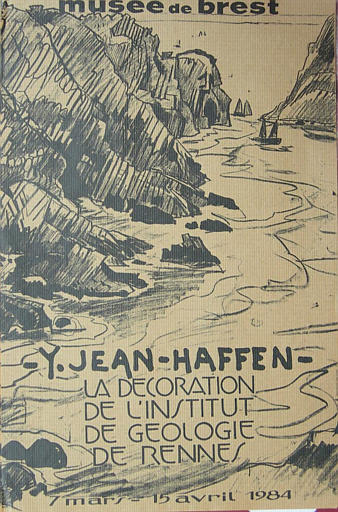 BREST ; Musée ; Décoration de l'Institut de Géologie de Rennes ; Du 7 mars au 15 avril 1984 (exposition Yvonne Jean-Haffen) [titre attribué]