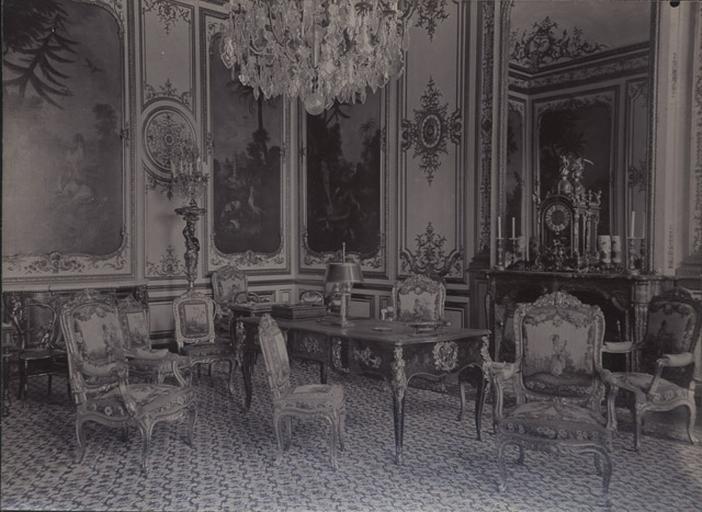 Le château de Chantilly : La chambre de M. le prince