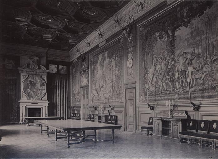 Le château de Chantilly : La Galerie des Cerfs