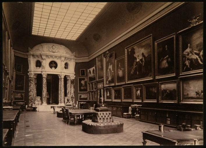 Le château de Chantilly : La Galerie de peintures