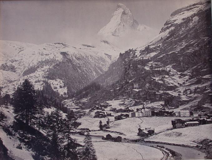 Vue Suisse. Zermat et le Mont Cervin