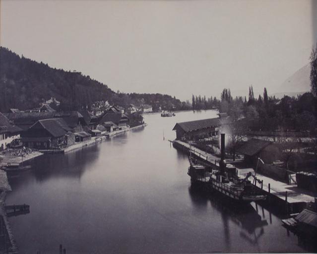 Vue Suisse. Hofstetter près de Thoune