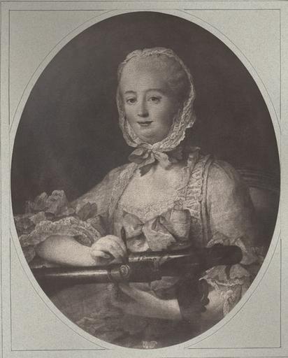 F. Boucher. Jeanne-Antoinette Poisson, marquise de Pompadour