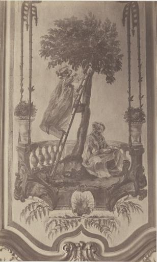 Boudoir de Watteau : la cueillette des cerises