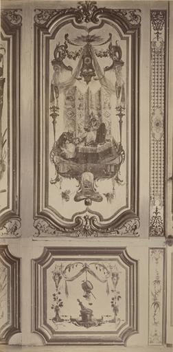 Fragments du cabinet des Singes. (la toilette)