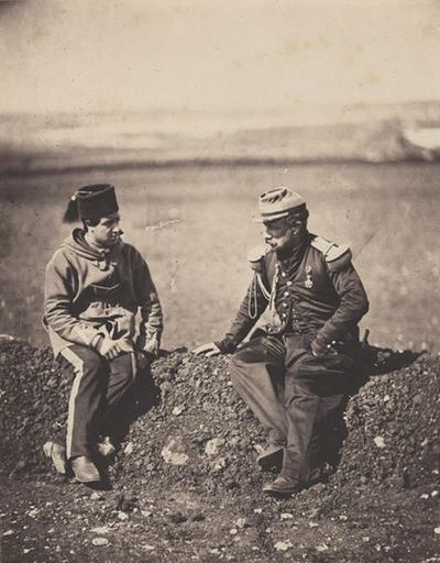 Gal Cissé & Staff Officier, Jan.y Ist 1856