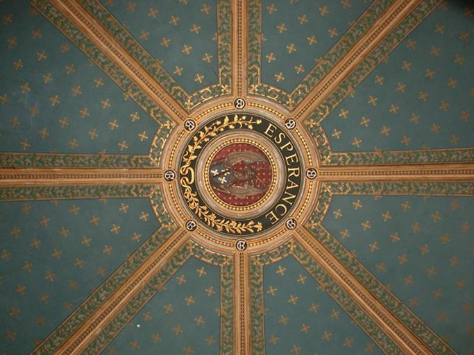 Ensemble décoratif, voûte