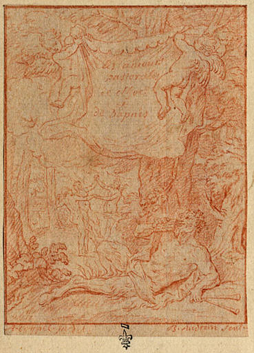 FRONTISPICE DES AMOURS PASTORALES DE DAPHNIS ET CHLOE
