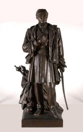 Statuette du maréchal Thomas Robert Bugeaud de la Piconnerie (1784-1849), en uniforme