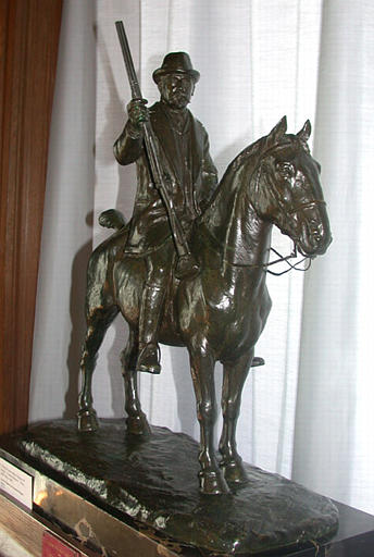 Henri d'Orléans, duc d'Aumale (1822-1897) sur sa jument Pélagie