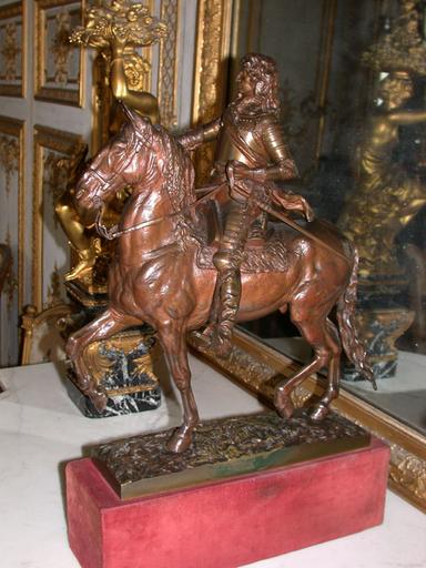 Statuette équestre de Louis II de Bourbon prince de Condé (1621-1686)