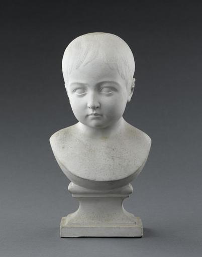 Buste de Léopold II de Belgique (1835 ; 1909) , fils de Léopold Ier Roi des Belges et de la Princesse Louise d'Orléans