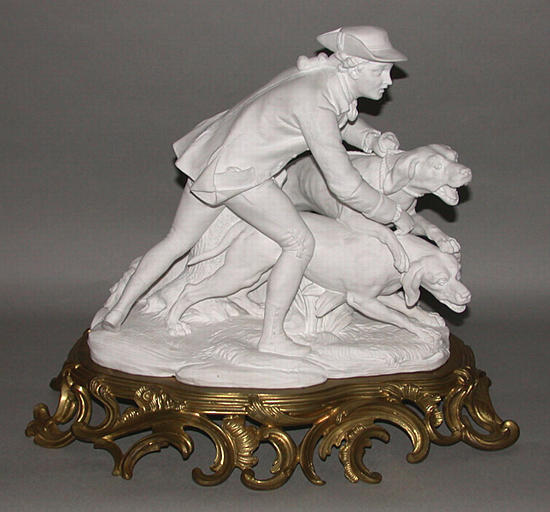 Surtout des chasses : valet de chien (2 exemplaires)