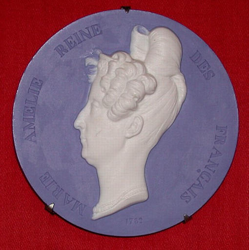 Marie Amélie, reine des Français 1782 (deux exemplaires)