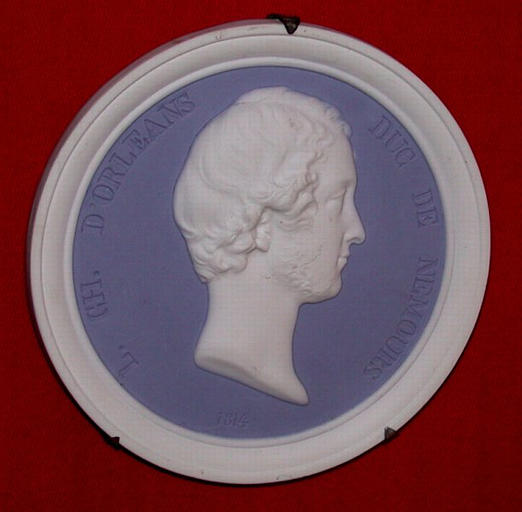 Ch. D'Orléans, duc de Nemours 1814 (deux exemplaires)