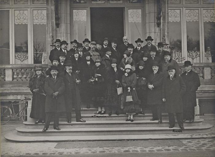 Visite des Municipalités belges. Souvenir de l'excursion à Chantilly du 13 février 1925