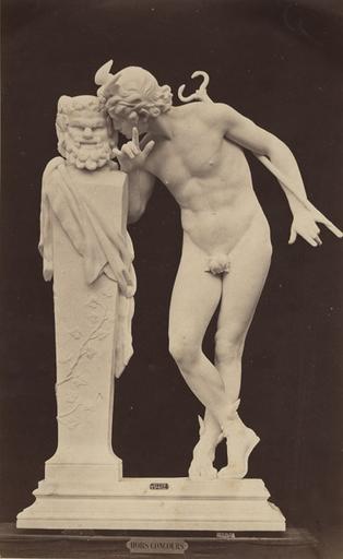 Le secret d'En-haut, sculpture du parc de Chantilly