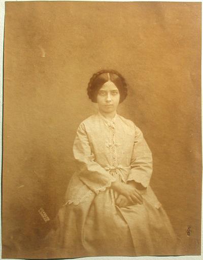 Portrait d'une fillette (reproduction)