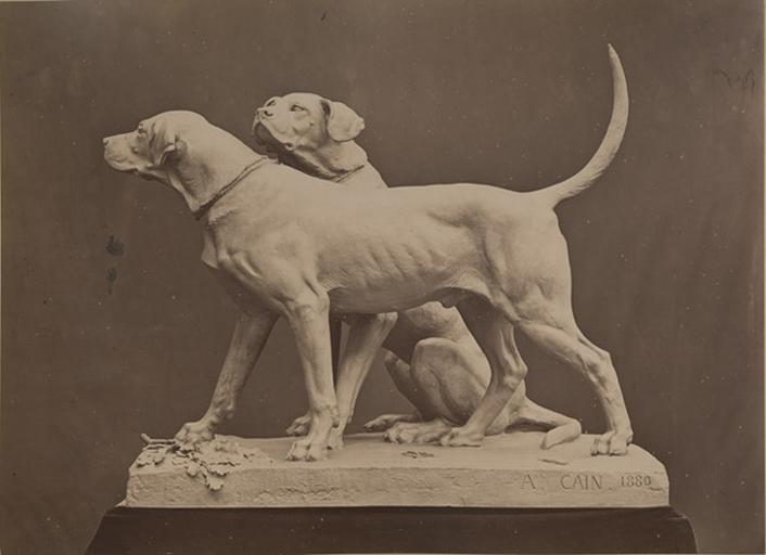 Chiens de Auguste Cain