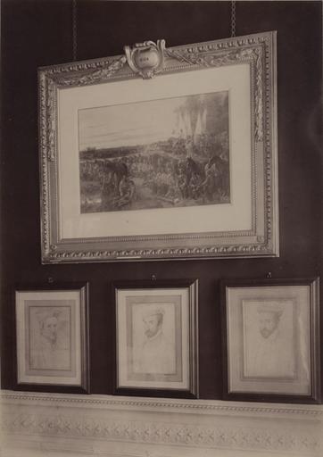 Chantilly : détail des oeuvres dans les salles du Musée. 947