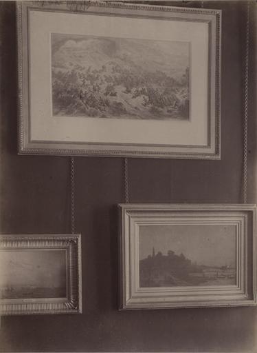 Chantilly : détail des oeuvres dans les salles du Musée. 944