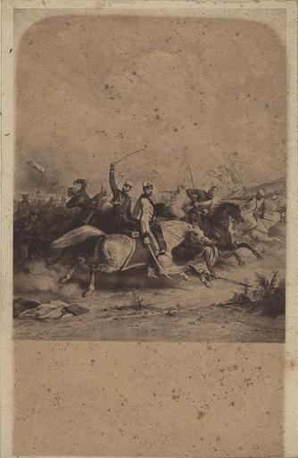 Le comte d'Eu au Maroc, d'après le dessin du prince de Joinville