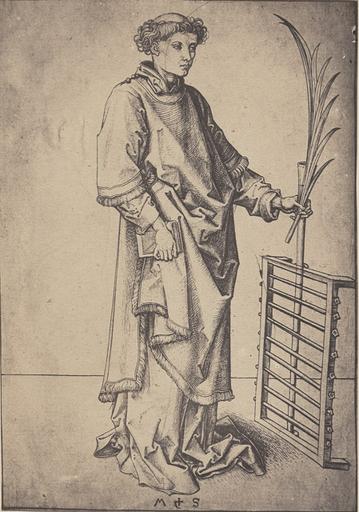 Martin Schongauer : saint Laurent