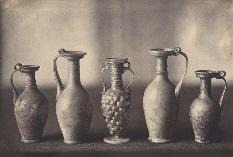 Vases romain en verre de la coll. de M. Charles Disch à Cologne