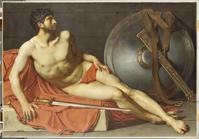 Soldat romain blessé