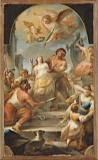 Le matyre de sainte Agathe