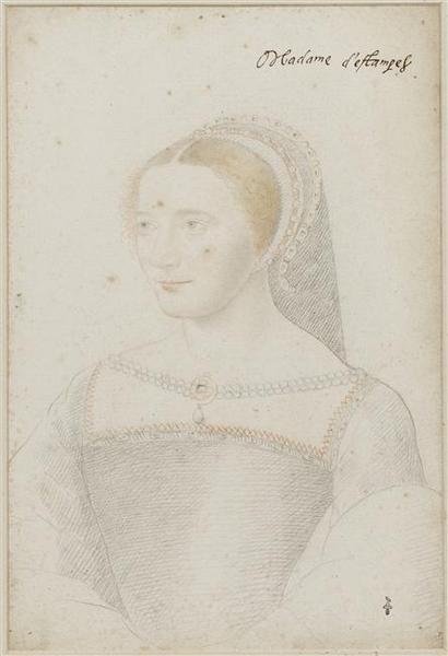 Anne d'Heilly de Pisseleu, duchesse d'Etampes de brosse