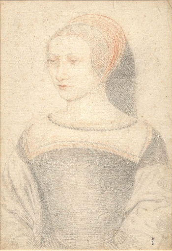 Dame inconnue (probablement Charlotte de Moulin, demoiselle de Bry - attribution de Bouchot)