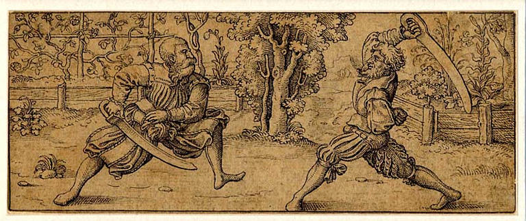 combat de sabre