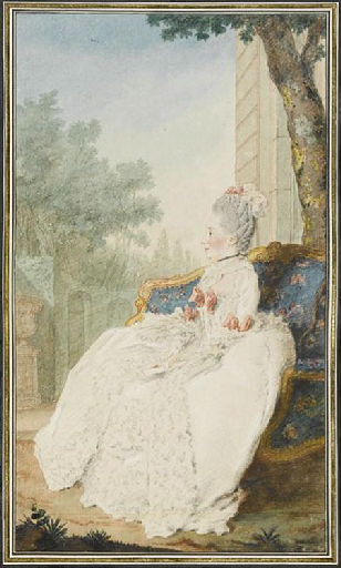 Mme de Mauny, dame d'honneur de Melle la princesse de Conti