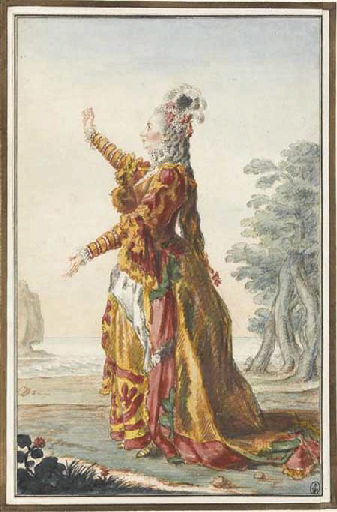 Mlle Chevalier, de l'Académie royale de musique
