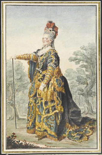 Mlle chevalier de l'opéra