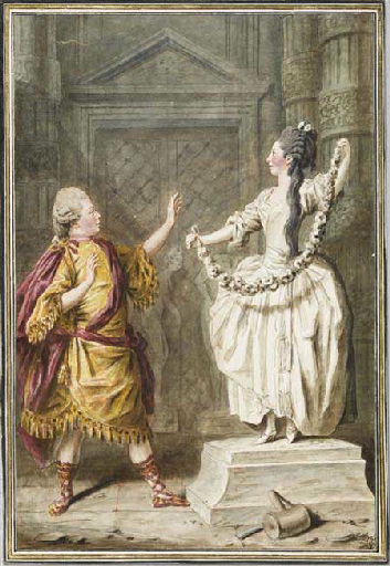 Mr Messer et Mme Boissier, deux amateurs jouants dans Pygmalion