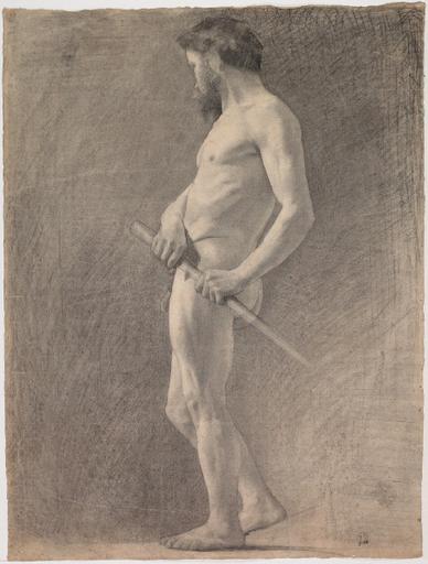 ACADEMIE D'HOMME, UN BATON A LA MAIN