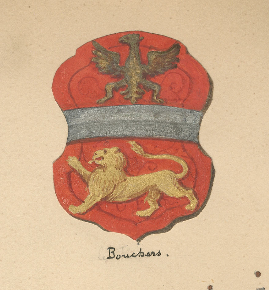 ARMOIRIES DE LA TRIBU DES BOUCHERS DE STRASBOURG