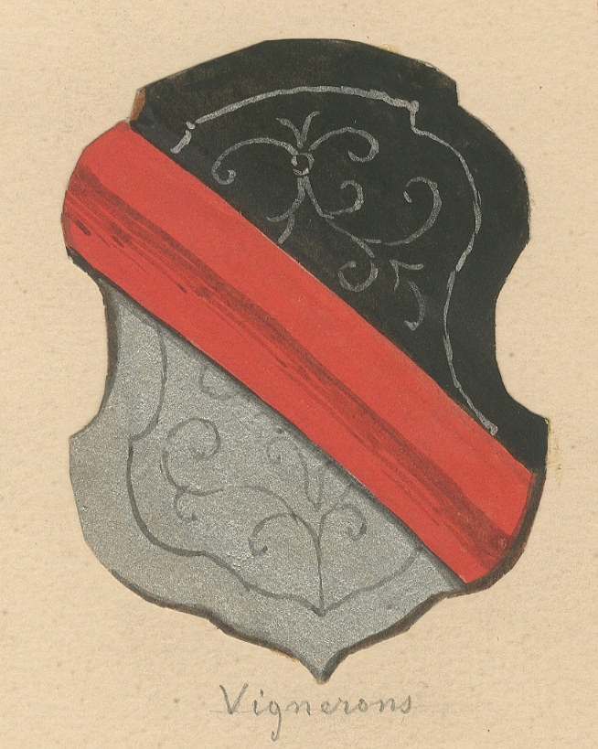 ARMOIRIES DE LA TRIBU DES VIGNERONS DE STRASBOURG