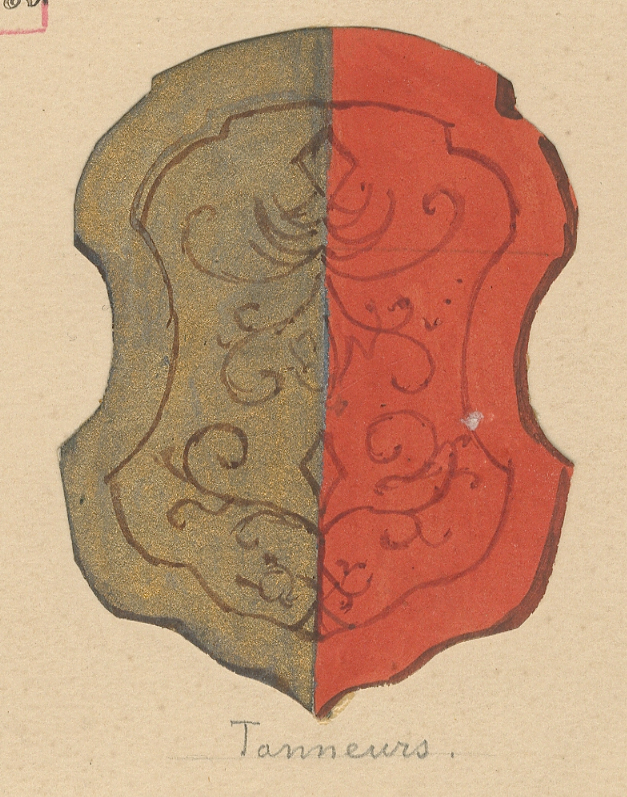 ARMOIRIES DE LA TRIBU DES TANNEURS DE STRASBOURG