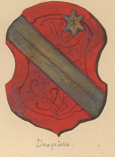 ARMOIRIES DE LA TRIBU DES DRAPIERS DE STRASBOURG