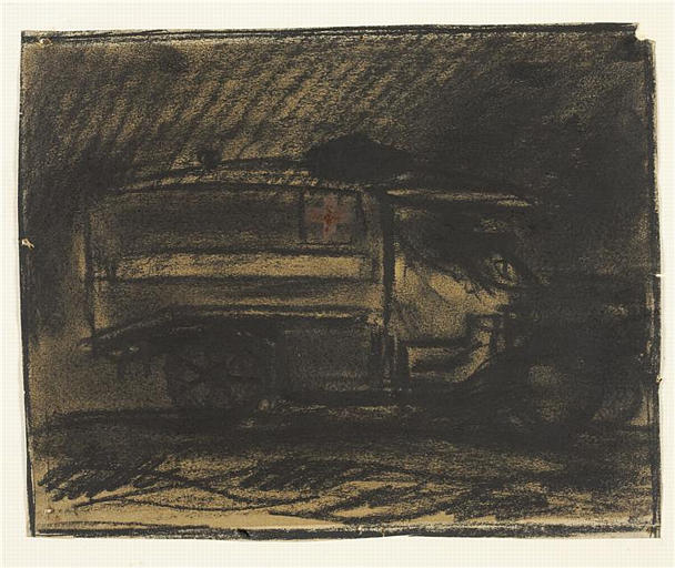 An American Ambulance Car (1916)